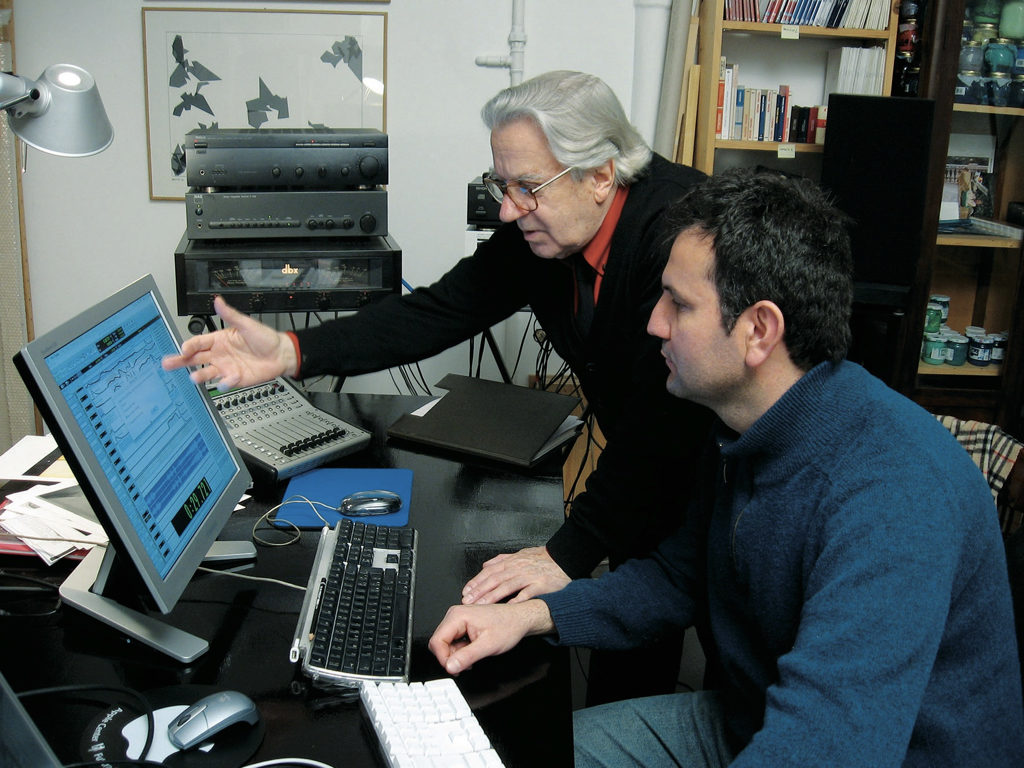 Con Mauro Bortolotti, LER laboratorio di estetica del rumore, Roma 2013