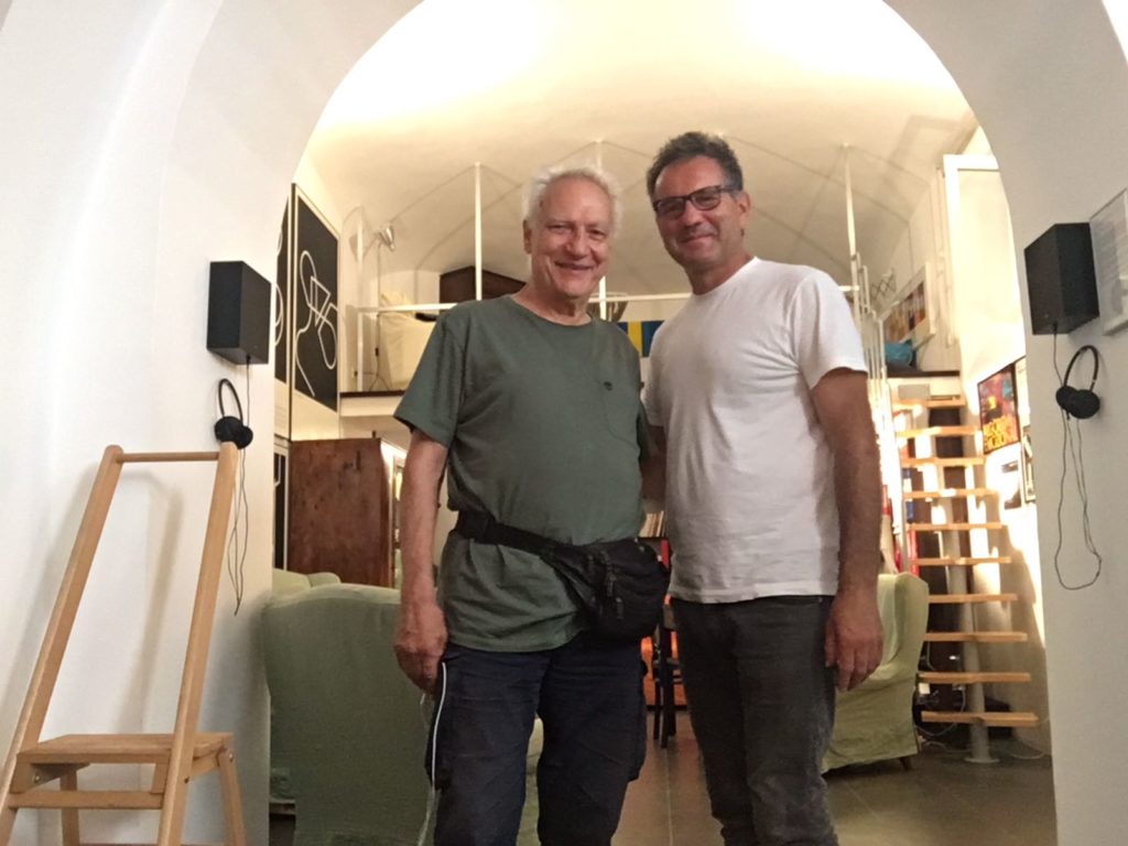 Con Roberto Perpignani, LER laboratorio di estetica del rumore, Roma 2018